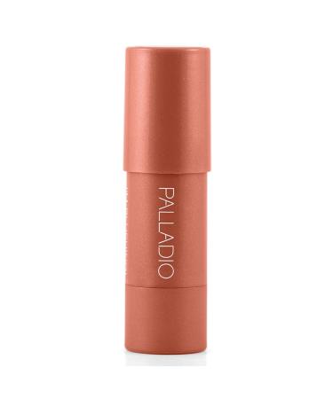 Palladio Im Blushing 2-in-1 Cheek & Lip Color | Light Cream Rouge Multi-Stick | Moisturizing Peach Formula for All-Day Wear - Buy Online on GoSupps.com