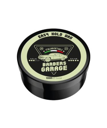 Barbers Garage - Structuring Water Wax (100g) - Italian Detailing - Stunning Shine, Effortless Styling for All Hair Types and Textures