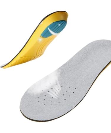 Buy Memory Foam Sport Insoles - Breathable Outdoor Running Shoe Inserts Pad with Silicone Gel Heel Cushion - Medium Size - Buy Online on GoSupps.com