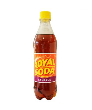 Kampane flavored soft drink ROYAL SODA 500ml Martinique - Pack of 6 pieces