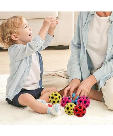 6 Pieces Moon Ball Set - 66mm High Bounce Astro Jump Balls for Kids - Noisy Rubber Space Balls - Perfect for Fun & Play! - Buy Online on GoSupps.com