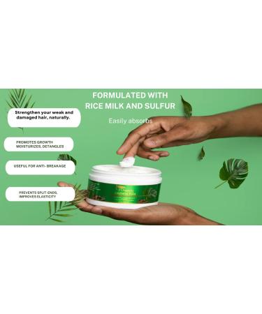 Strengthening & Growth Moisturizer with Rice Milk & Sulfur - Revitalize Your Skin - Buy Online on GoSupps.com