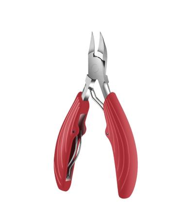 Nail Clipper for Thick Nails 1Pc Toenail Nail Clippers Cutters Stainless Steel Pedicure Manicure Tools Thick Ingrown Paronychia Correction Tool (Color : Silver)