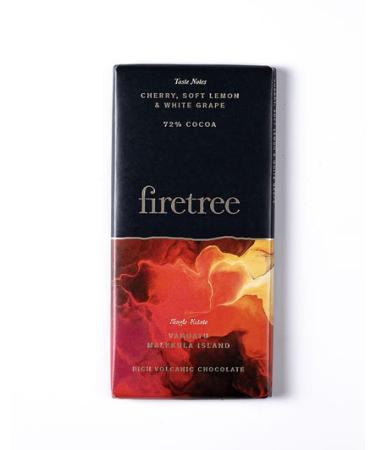 Firetree 72% Cacao Chocolate Bar 65g Single-Estate from Vanuatu Malekula Island