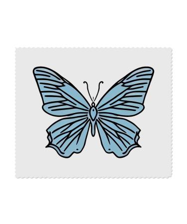 2 x Microfiber Cleaning Cloths "Blue Butterfly" (LC00024478)