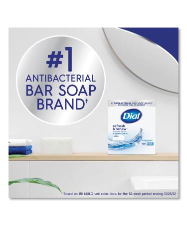 Buy Dial SOAPBAR 4oz - Luxury White Bar Soap for All Skin Types - International Shipping Available - Buy Online on GoSupps.com