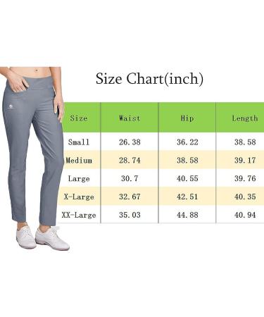 Aurgelmir Women's Lightweight Golf & Yoga Pants - Pink, Small | Stretch Straight Leg Work Pants - Buy Online on GoSupps.com
