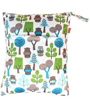 Damero Set of 3 Changing Bags with Reusable Fabric Waterproof Wetbag - Green Forest - Buy Online on GoSupps.com