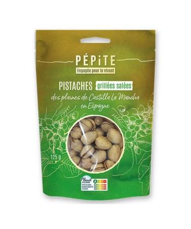 Organic roasted and salted pistachios