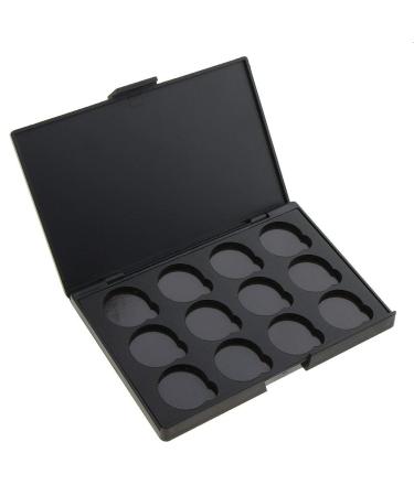 Inzopo 12 Compartments Makeup Palette - Magnetic Empty Powder Compact for Eyeshadow Blush & Lipstick - DIY Cosmetic Organizer - International Shipping Available - Buy Online on GoSupps.com