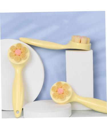 DOITOOL 1pc Face Brush Removing Blackhead Brush Pore Cleaner Brush Soft Bristle Facial Brush Facial Exfoliating Brush Home Facial Brush Cleansing Brush Household Plastic Miss - Buy Online on GoSupps.com