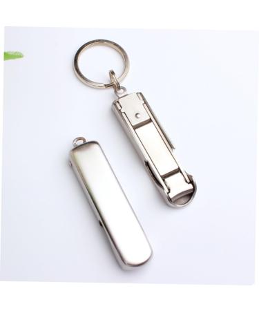 Beavorty Stainless Steel Nail Clippers Stainless Steel Keychain Stainless Steel Bottle Opener Key Chain fold - Buy Online on GoSupps.com