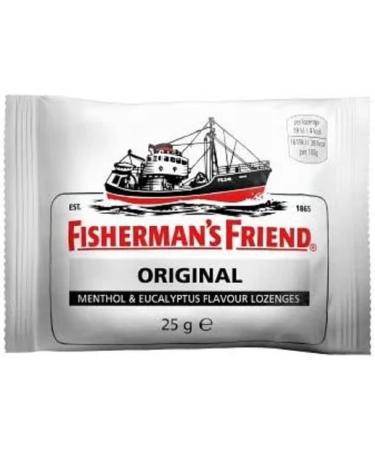 Fisherman's Friend Original Menthol & Eucalyptus Lozenges 3 x 25g - Soothing Relief for Throat Irritation - Buy Online on GoSupps.com