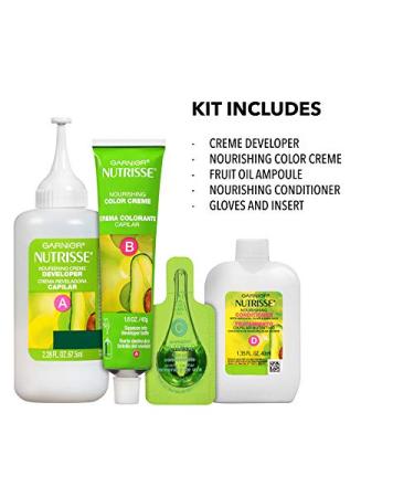 Garnier Nutrisse 51 Medium Ash Brown Hair Color 2 Pack - Permanent Dye - Buy Online on GoSupps.com
