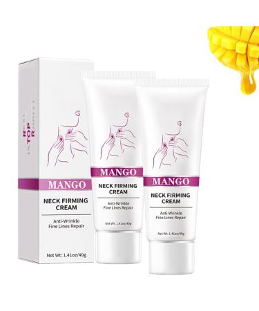 EXQST Mango Neck Firming Cream Mango Neck Firming Regenerating Cream Anti-aging firms sagging skin and reduces wrinkles