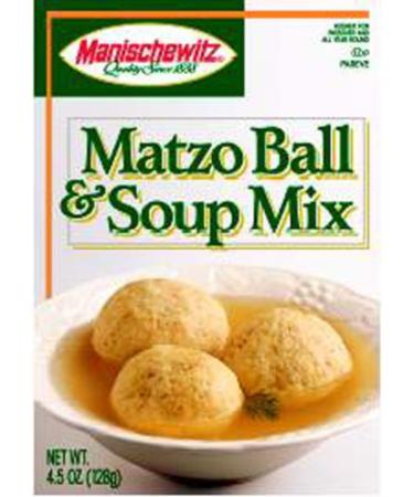 Manischewitz Matzo Ball Soup Mix 4.5 Oz (Pack of 12)