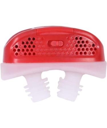 Yoperd Snore Stopper Portable Device | Anti-Snoring Nose Clip Electric | Breathing Relief | Red - Buy Online on GoSupps.com