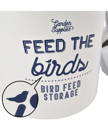 Burgon and Ball Feed the Birds Cream Enamel Bird Feeder | Premium International Shipping Available - Buy Online on GoSupps.com