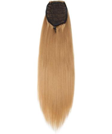 S-noilite Long Ponytail Extension with drawstring clip in ponytail extensions Synthetic hair extensions hairpieces for Women 22 inch Sandy Blonde - Buy Online on GoSupps.com