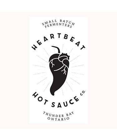 Heartbeat Hot Sauce - Mixed 3-Pack (3 Flavours: 1 x Red Habanero 1 x Green Jalapeno 1 x Blueberry Habanero) - Buy Online on GoSupps.com
