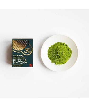 Clearspring Okumidori Matcha - Limited Edition Organic Japanese Matcha - Ceremonial Grade 30g - Buy Online on GoSupps.com