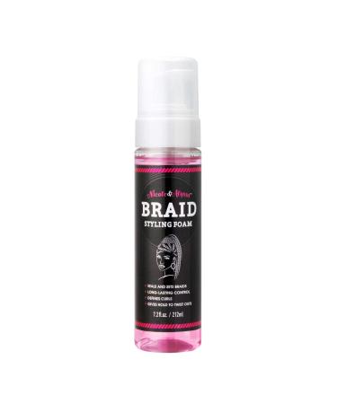 [ Nicole & Alyssa ] Braid Styling Foam 7.2oz 7.2 Ounce (Pack of 1)