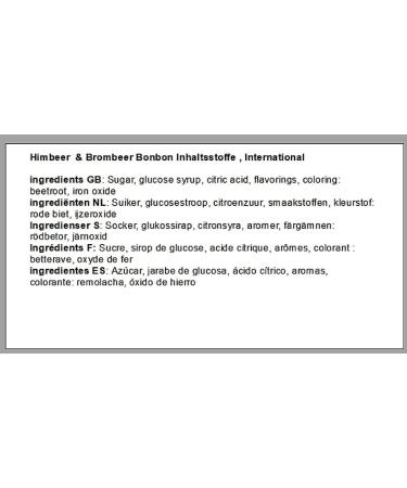  pin24shop 100g delicious raspberry and blackberry candy - Buy Online on GoSupps.com