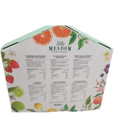 Temas Mixed Selection Flavoured Preserves Gift Set (Pack of 6) - Includes Strawberry Mandarin Apricot Lemon Ginger & much more | 6 x 42g - Buy Online on GoSupps.com
