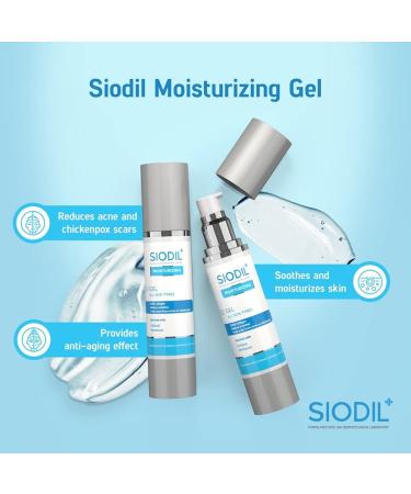 Siodil Moisturizing Scar Gel 50ml - Cruelty-Free & Non-Comedogenic Formula for All Skin Types - Buy Online on GoSupps.com