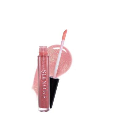 SMONRIS Lipgloss shiny Lipgloss Non-Sticky Hydrating and Moisturizing Lipgloss - vanilla Flavored Pink Color Lipgloss Pinky