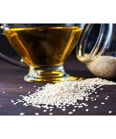 Hulled Sesame Seeds 4 lbs - Non-GMO Verified Raw White Sesame Seeds | Kosher Vegan | High Magnesium Iron Calcium | Ideal for Tahini Paste, Baked Goods, Stir-fry - Buy Online on GoSupps.com