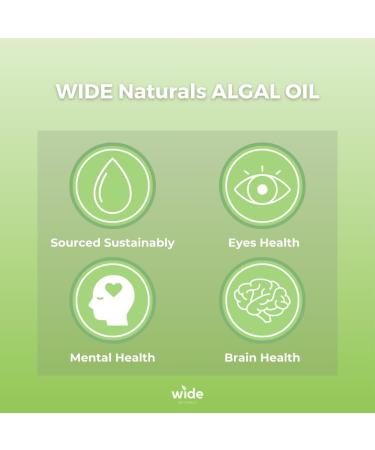 WIDE Naturals Algal Oil Kids 60 Softgels - Buy Online on GoSupps.com