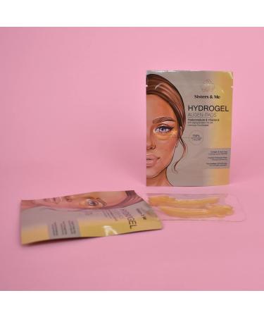 Buy Sisters & Me Hyaluron Anti-Aging Eye Pads - Dark Circle Removal & Intensive Moisture with Vitamin E & Aloe Vera - Cool Eye Masks for All Skin Types - International Shipping Available - Buy Online on GoSupps.com