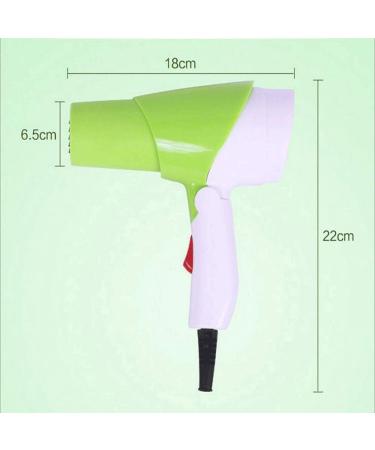 ADITAM 1000W Folding Hair Dryer Portable Travel Fast Drying Hair Lightweight Quiet Blow Dryer Handle Foldable Double The Comfort - Buy Online on GoSupps.com