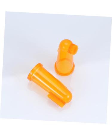 Minkissy 2-Pack Toddler Finger Toothbrush - Soft Fur Baby Teeth Cleaning Brush for Babies & Toddlers - Buy Online on GoSupps.com