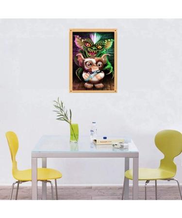 Full Drill Fairy Monster Diamond Painting Kit for Adults - DIY Embroidery Cross Stitch Arts & Crafts - Home Wall Decor - 11.8x15.8 Inches - Buy Online on GoSupps.com