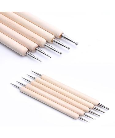 Peutpy 20-Part Nail Art Brush Set - 15 Brushes & 5 Detail Tools for Acrylic UV Gel Manicure - International Shipping Available - Buy Online on GoSupps.com