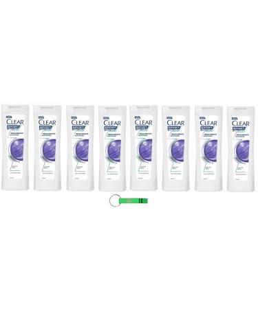 Riequilibrante Quotidiano Lot de 8 shampoings transparents anti-pelliculaires pour cuir chevelu sec 225 ml + porte-cl s Beni Culinari