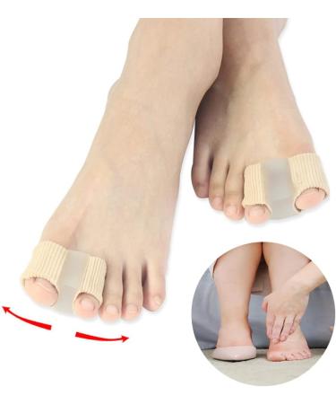Silicone Toe Extensors & Spreaders for Hallux Valgus - 2-Piece Corrective Toe Separator for Men & Women - Buy Online on GoSupps.com