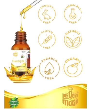 LEVENMOOI Anise Star (Illicium verum) Pure & Natural Therapeutic Grade Essential Oil Glass Without Dropper (5ml) - Buy Online on GoSupps.com