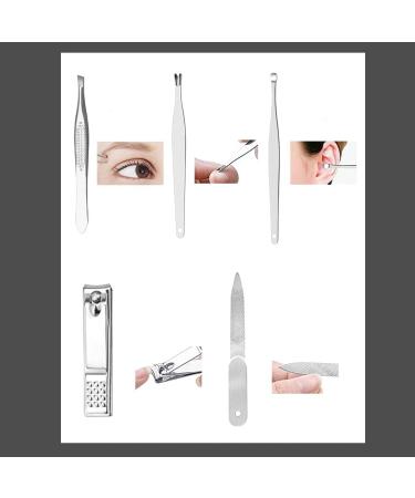 Nail Clippers Set Durable Portable Nail Clippers Beauty Manicure Built-in Nail File Personal Care Set Mini 6 Piece Set Yellow - Buy Online on GoSupps.com