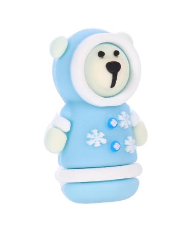 HAPINARY Manicure Tools Cuticle Tweezers Cap Pedicure Cuticle Tweezers Cover Silicone Pedicure Scissors Cover Cuticle Nipper Protective Cap Silica Gel Safety Mask Elastic