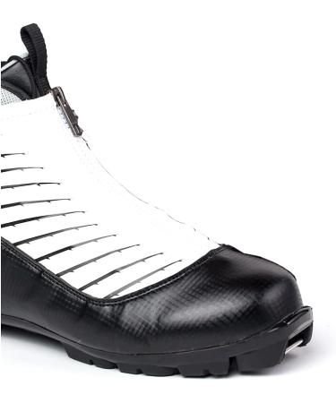 Whitewoods 424-NNN XC Cross Country Ski Boots Alpine 48 Black/White - Unisex-Adult Touring Adventure Boots - Buy Online on GoSupps.com