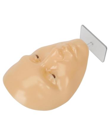 Silicone Makeup Practice Face Set - Easy Clean Yellow Wheat for Beginners & Eyelash Artists | International Shipping - Buy Online on GoSupps.com