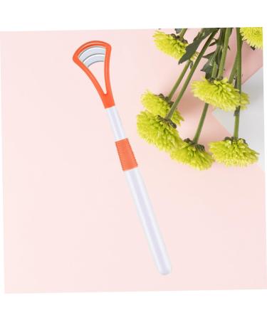 HOMSFOU Tongue Brush - Best Tongue Cleaner for Adults | Effective Oral Hygiene Tool - Buy Online on GoSupps.com