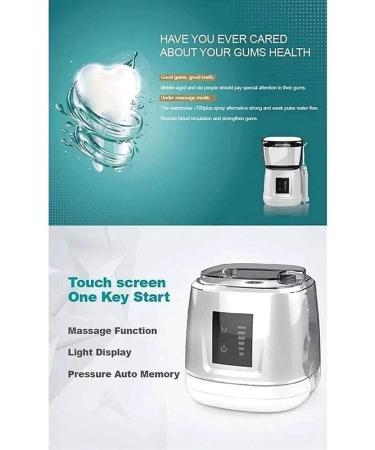 Professional Water Flosser & Oral Irrigator - 1000ML Dental Flosser with 6 Jet Tips for Family Care - Improve Oral Hygiene - Ship Internationally - Buy Online on GoSupps.com