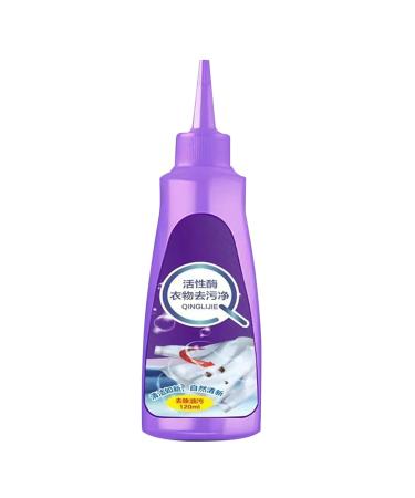 High Purple Bottle Efficiency Active Enzyme Laundry Detergent White Shirt Guardian Graceful Stain Remover Works On Most Coffee Mud Grease Oil Stain Remove(1PC)