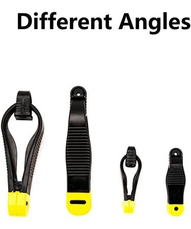 Downrigger Release Clips - 8 Piece Set for Trolling & Sea Fishing | Small & Large Fishing Weight Trigger Clips - Buy Online on GoSupps.com