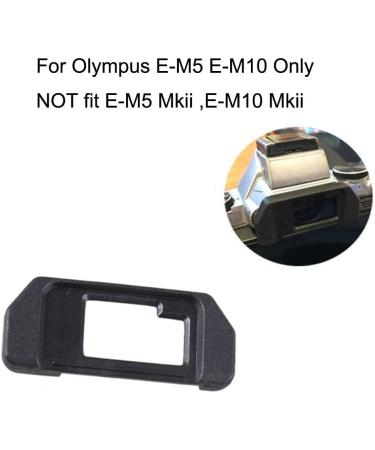 ULBTER EP-10 Eyecup Viewfinder Eye Cup Replacement for Olympus OM-D E-M10/E-M5 Mark I Silver/Black Cameras (2-Pack) - Buy Online on GoSupps.com