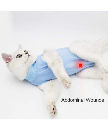 Dotoner Katzenbody f r Katzen & Hunde Anti-Trolling nach Operation Hautkrankheiten kastrationsfreundlich E-Halsband-Alternative - S Blau - Buy Online on GoSupps.com